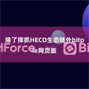 除了撑抓HECO生态链外bitpie网页版